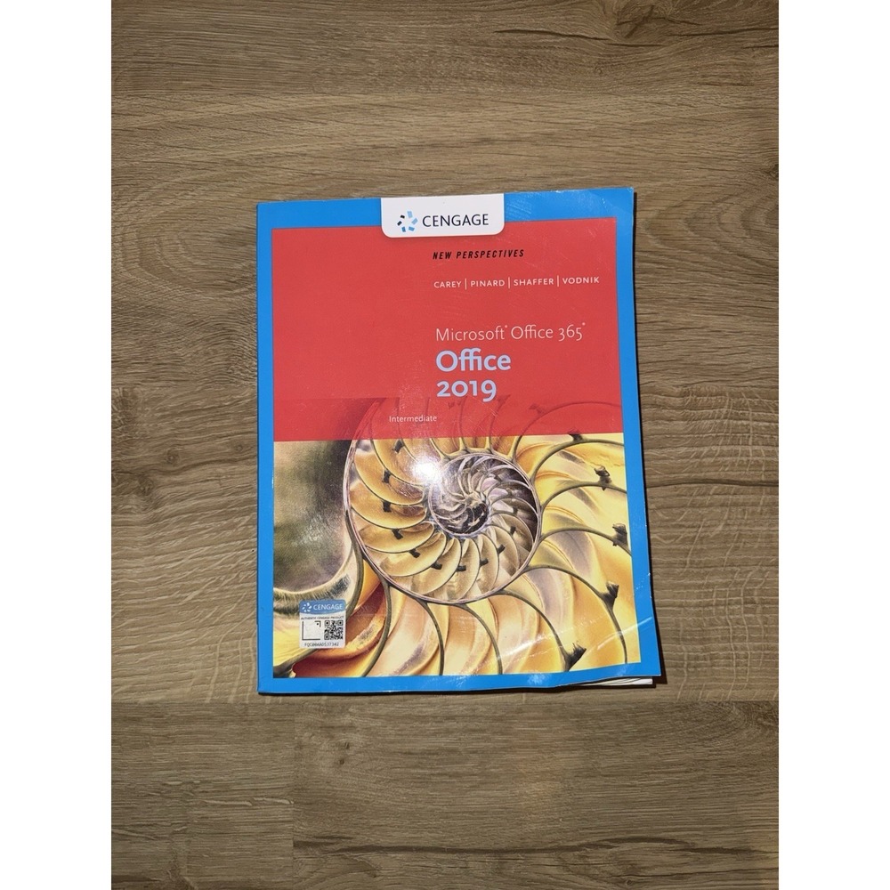 Cengage New Perspective Microsoft Office 365 Office 2019 - Intermediate Edition